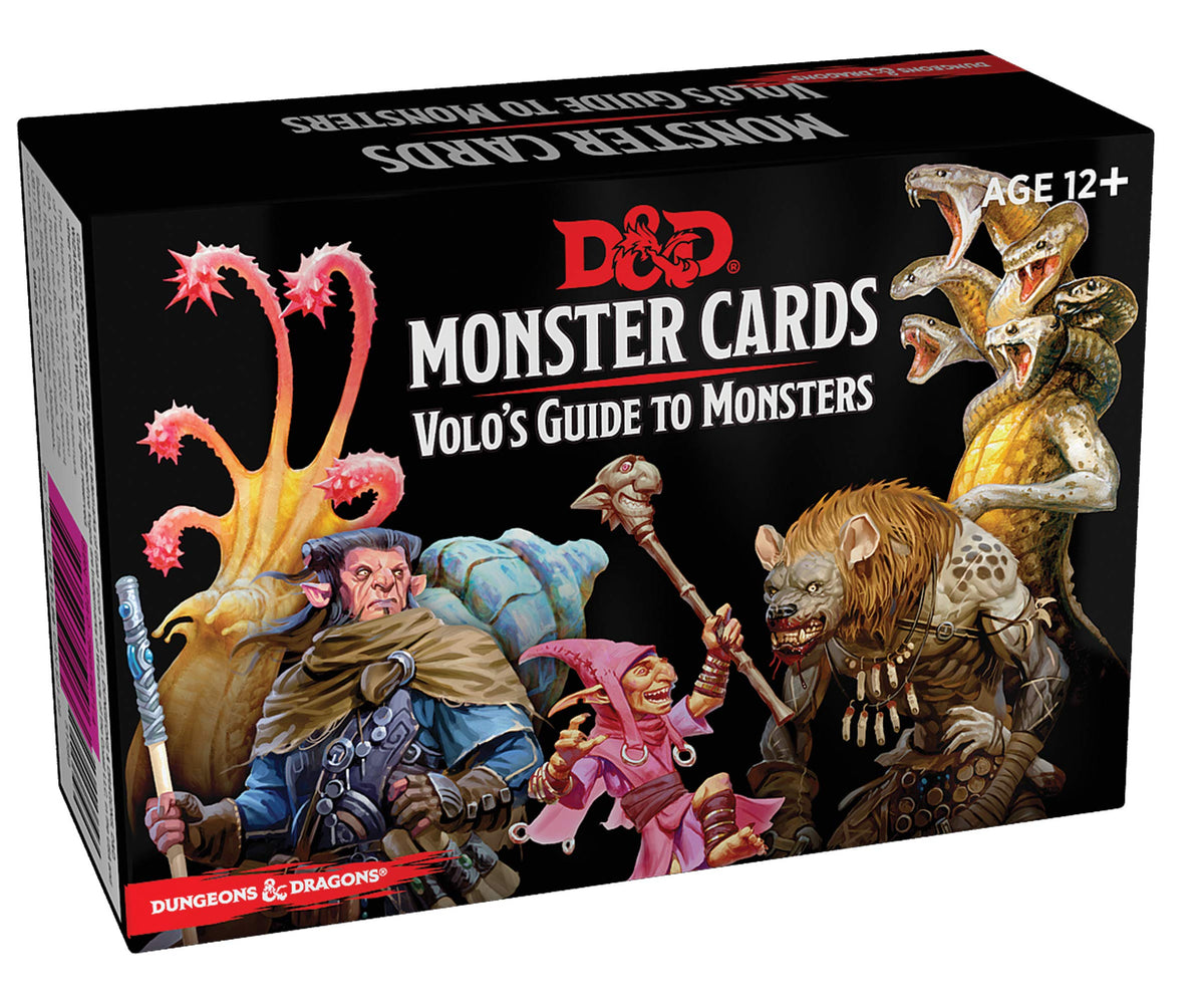 Monster Cards: Volo's Guide to Monsters (D&D 5E) – Sci Fi City
