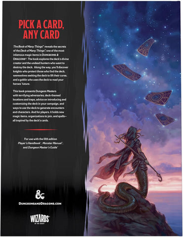 deck of many things mtg card Dungeons & Dragons 5E: The Deck of Many Things – Sci Fi City