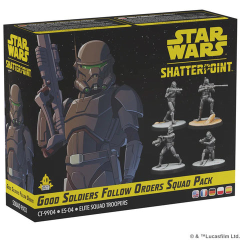 Star Wars Shatterpoint: Good Soldiers Follow Orders Squad Pack