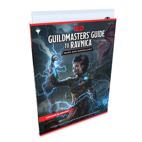 Dungeons & Dragons: Guildmaster's Guide to Ravnica Maps and Miscellany