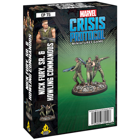 Marvel Crisis Protocol: Nick Fury, Sr. & Howling Commandos