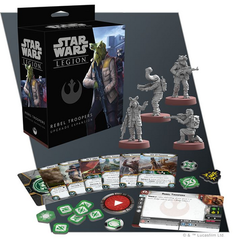 Star Wars: Legion Rebel Troopers Upgrade Expansion