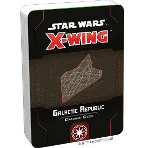 X-Wing Second Edition: Galactic Republic Damage Deck